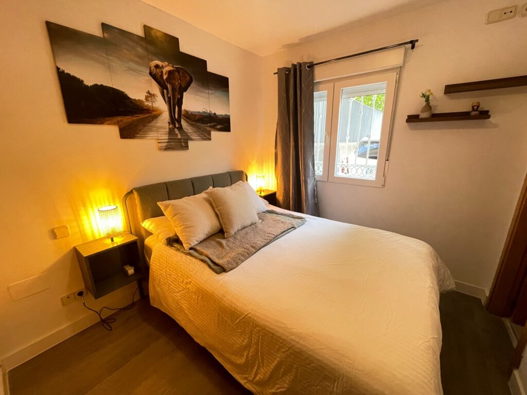 habitacion cuadro elefante